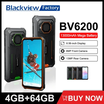 Blackview BV6200 13000mAh Dual 4G Mobilné 6.56