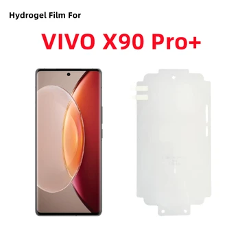 4pcs Úplné Pokrytie Prednej HD Hydrogel Film Pre VIVO X90 Pro Plus Screen Protector Pre VIVO X90 Pro+ TPU Jasné Ochranný Film
