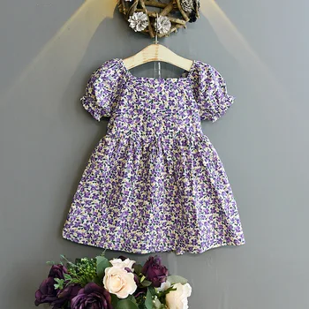 deti šaty pre dievčatá batoľa dievča šaty letné svietidla rukáv kvetinové šaty deti princezná šaty dievčatká kostým