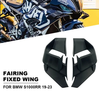 Pre BMW S1000RR M1000RR S1000 RR 2019 2020 2021 2022 2023 Kapotáže s Pevnými krídlami Motocykel Predné Aerodynamické Winglet Uhlíkových Vlákien