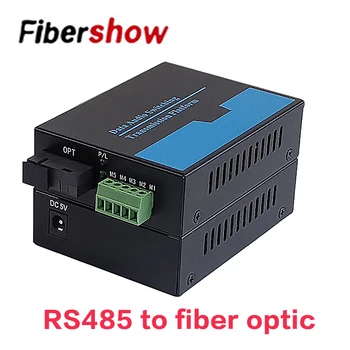 1pair RS485 na Optický Modem Singlemode SC 20 km rs485 do siete ethernet vlákniny prevodník RS232 na vlákniny RS422
