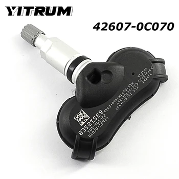 YITRUM 42607-0C070 TPMS Senzor Pre Toyota Sequoia Sienna Tundra 2007-2018 42607-0C030 42607-0C050 Monitorovanie Tlaku v Pneumatikách Systém