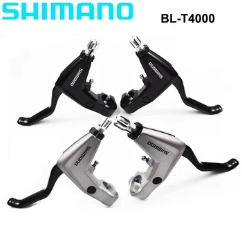 Shimano Alivio T4000 V-Brake Páčky BL-T4000 MTB Bicykel Bicykel mtb Brzdové Páčky Nastavte Čierna / Strieborná