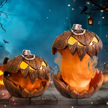 Tekvicové Dekorácie pre Haunted Domy Slávnostné Halloween Tekvica Ornament Odolné Penou Zdvíhacie Dizajn s Zvuk, Svetlo pre Strašidelné