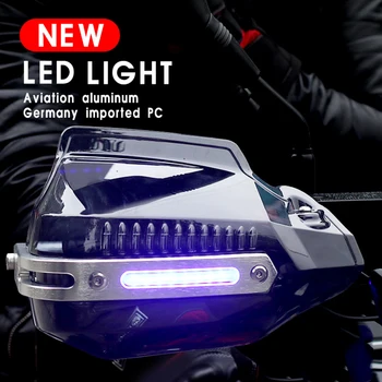Univerzálne Motocyklové Handguards LED Svetlá Handguard Chránič Príslušenstvo pre Suzuki Djebel Dr250 Dr650 Drz400 Drz400Sm Rm125