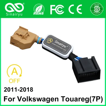 Pre Volkswagen Touareg(7P) 2011-2018 Auto Smart Auto Stop Canceller Automatický Štart / Stop Motora Kvapiek Prístroj Vypnúť Kábel