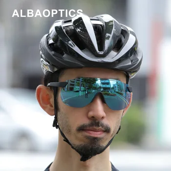 Značka Albaoptics Photochromic Mužov Športové slnečné Okuliare UV400 Vonkajšie Cyklistické Okuliare TR90 Požičovňa Polarizované Okuliare Ženy 30 farieb