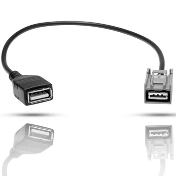 USB Žena kábel Kábel Adaptéra Portu AUX Na Kábel USB Disku, Prevod Údajov Kábel Pre Občianske Jazz Pre CR-V Pre Dohode Pre Odyssey