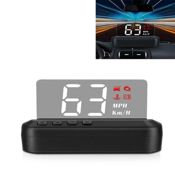 094D pre Head up Displej HUD GPS čelné Sklo Projektor s Rýchlosť Alarm Alarm prekročenia rýchlosti