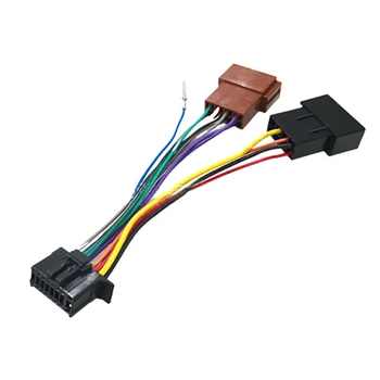 Adaptér ISO Konektor nedeštruktívne postroj pre Pioneer nové auto, CD-Radio Player Na Originálne autorádia Chvost Line Konektor na pripojenie