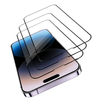 3ks 9H Tvrdosť Tvrdeného Skla Pre iPhone 14 Pro 13 12 Mini 11 Pro Max Screen Protector Pre IPhone 7 8Plus X XR XS Max