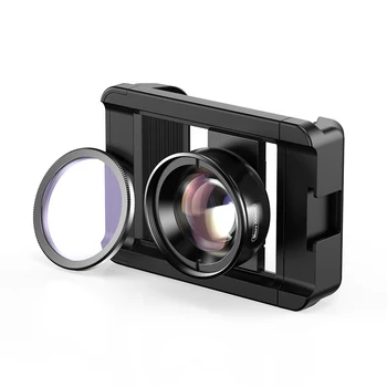 Univerzálna Svorka Micro Šošovky 4k HD 100 mm makroobjektív s CPL Filter pre iPhone Samsung Huawei Všetky Smartphony