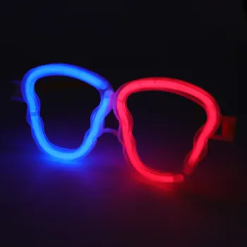 Fluorescenčné Lebky Okuliare Svetielka v tme Strany Bar Žiara Palice, Atmosféra Rekvizity Vianoce, Halloween Maškaráda Večierok