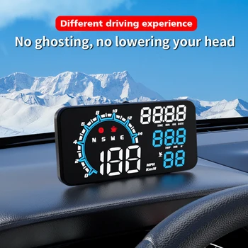 Nové G11 Head-Up Displej HUD GPS Head-Up Display počítadlo kilometrov Rýchlomer Merači Času Monitor, Projektor Rýchlosti Únavy Vodiča, Alarm