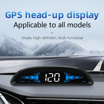 Auto Počítač Inteligentné Digitálne Hodiny, Budík Nástroj, Heads-Up Display, Auto Hud GPS Tachometer Auto Auto Príslušenstvo