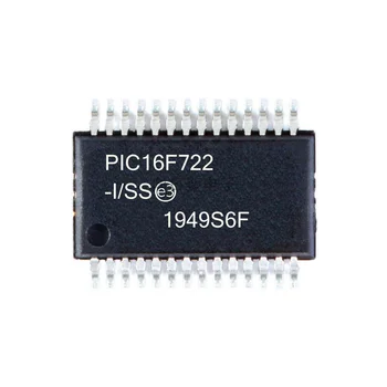 10PCS PIC16F722-I/SS PIC16F722-I PIC16F722 SSOP28 Nový, originálny ic čip Na sklade