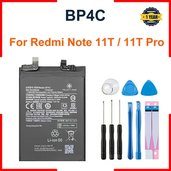 BP4C Vysokou Kapacitou 4400mAh Náhradné Batérie pre Xiao Redmi Poznámka 11T / 11T Pro Mobilný Telefón