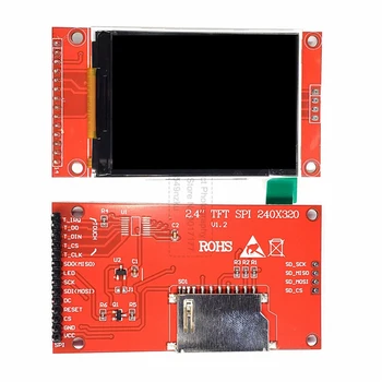 240x320 5V 3,3 V PCB Adaptér Micro SD Karty, LCD Displej pre Arduino 14Pin 2,4 Palca SPI TFT LCD Displej Sériového Portu Modulu