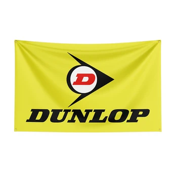 3X5FT Dunlops Vlajka Polyester Vytlačené Racing Car Banner Pre Decor-ft Vlajka Dekor,vlajky Dekorácie Zástavy Vlajky, Zástavy