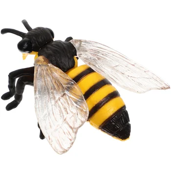 Animal Model Hračky Výučby Prop Falošné Bee Figúrka Vedy Vzdelávacie Simulované Hmyzu Realisticky Deti