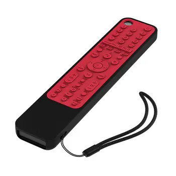 Shockproof Ochranný Kryt pre Sony RMF-TX600U RMF-TX500E Magic Motion Remote Control(Čierna+Červená)