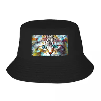Nový Bulharský abstraktného odber mačka Vedierko Hat Čiapky, Luxusné Klobúk Snapback Spp Mužov Klobúk Žien
