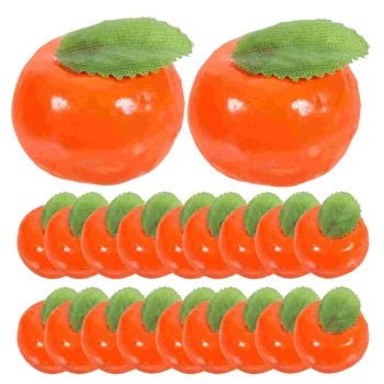 20 Ks Ovocných Tvorivé Falošné Orange Photo Prop Dekorácie Simulačných Modelov Plastových Pomaranče
