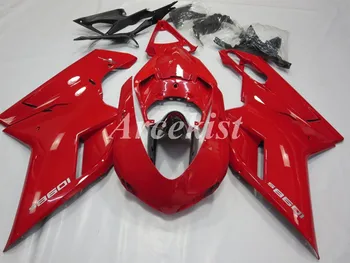 4Gifts Nový Motocykel, ABS Horské Kit vhodný Pre Ducati 848 1098 1198 1098s 1098r 1098s Karosériou Nastaviť Červená