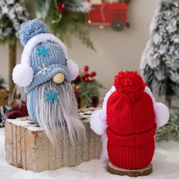 Vianočné Gnome Dekorácie Vianočné Plyšové Hračky Slávnostné Vianočné Gnome Bábiky Rozkošný Domov, Dekorácie, Ozdoby pre Veselé