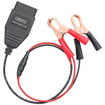 OBD 2 Predlžovací Kábel OBD Auto Výmena Batérie Nástroj Power-off Pamäť Kábel pre Zmenu autobatérie