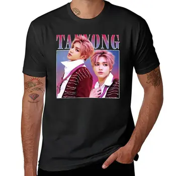 Lee Taeyong T-Shirt topy estetické oblečenie úžasný plain t shirt mens t-shirt long sleeve t košele