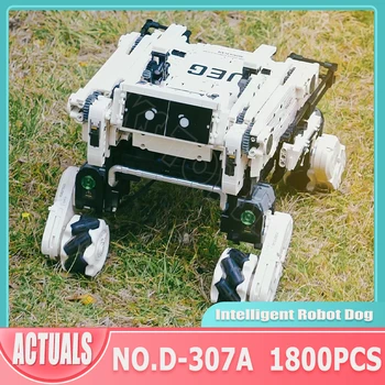 Inteligentný Robot Psa Systému Dynamické Omniterrain Guardian Systém, Model D-307A MOC Hračky, Stavebný kameň Tehla Deti Darčeky