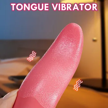 Jazyk Lízanie Vibrátor Pre Ženy, G mieste Klitorálny Stimulátor Mini Klitoris Sexuálne Hračky pre Ženy Nabíjateľná Bradavky Ženy Masturbator