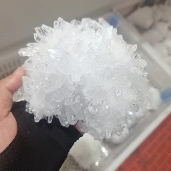 800 g Prírodné Suroviny Quartz White Crystal Clear Klastra Liečivé Kamene Krištáľ Bod, Vzor Domáce Dekorácie Surové Kryštály Minerales