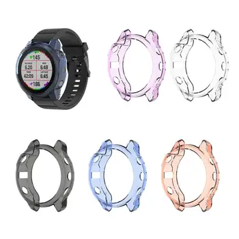 Pre Garmin Fenix 6 6S 6X Mäkké Crystal Clear TPU Chránič Prípade, Kryt Rámu Smart hodinky, príslušenstvo Fenix6 Fenix6X Shell