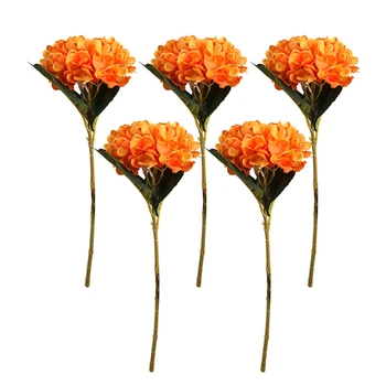 5piece Party Dekor Dobrú Ruku Pocit - Nádherné Umelé Kvety Pre Slávnostné Vibrácie Č Withering Realistický Vzhľad