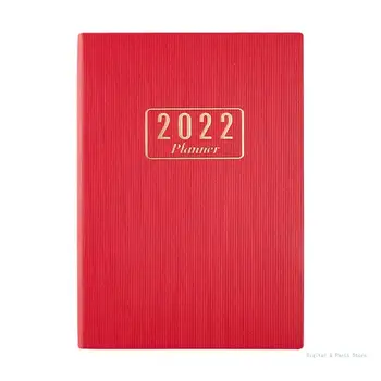 M17F 2022 Denné anglický Plánovač Notebook Písanie poznámkový blok pre Zoznam úloh Cesty