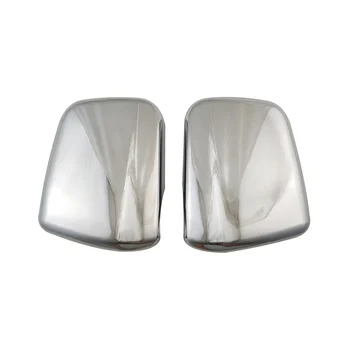 Auto Chrome Silver Spätné Bočné Sklo, Zrkadlo Pokrytie Výbava Zadné Kryty Zrkadiel Shell pre Lexus XU110 RX300 1998-2003