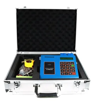 Vysoko Kvalitné Prenosné Lacné Ultrazvukový Prietokomer, SD Karty, Prenosného Tlač Svorka Na Inštaláciu Ultrazvukový prietokomer
