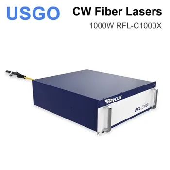 USGO Pôvodné Raycus Laserový Zdroj 1000W Jeden Modul CW Laser RFL-C1000X Záruka 2 Roky pre Vlákien Rezací Stroj