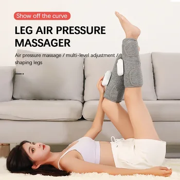 Smart Masáž Nôh 3 Režimami Vibrácií Nohu Kompresie Vzduchu Masér Bezdrôtové Elektrické Vzduchu Komprimovať Nohy Vzduchu Tlaková Masáž
