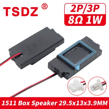 2 ks/Veľa 1511 8 Ohm 1W Dutiny Reproduktor 8Ohm 1 Watt 8R Mini BOX Bluetooth-kompatibilné Audio Reproduktor pre váš Notebook