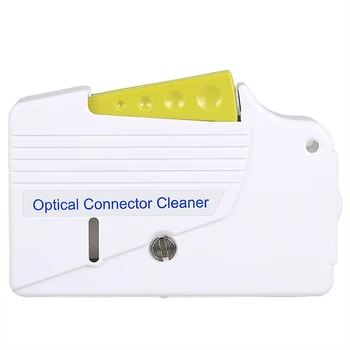 Čisté Tampón Konektor Utrite Optický Cleaner Čistiaca Kazeta 500 Krát Prenosný Kompaktný Pásky Proti Statickej Ľahko Ovládať Nástroj