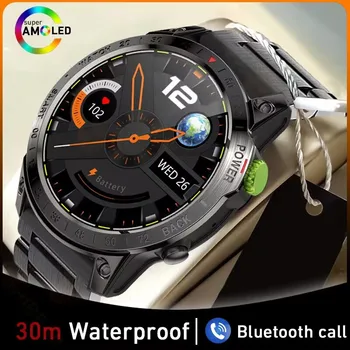 2023 Nové DV08 Mužov Smart Hodinky Veľké Obrazovky Sprot Sledovať Mužov 30 m Plávanie Nepremokavé Bluetooth Hovor Smartwatch Mužov NFC