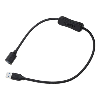 USB3.0 Predlžovací Kábel s On Off Mužov a Žien Extender Kábel Dátový Riadok Drop Shipping