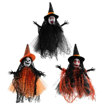 Halloween Visí Veľké Halloween Prop Lebky Strašidelný Shrilling Halloween Horror Dekorácie Strašidelný Dom Dekor