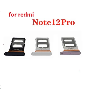 10PCS Pre Xiao Redmi Poznámka 12 Pro 12Pro+ zásuvka na Kartu SIM Slot Držiteľ Adaptér Zásuvky Opravy Dielov