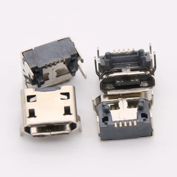5 ks pre Sony SRS-X3 Bezdrôtovej komunikácie Bluetooth Reproduktor Nové ženské 5 pin 5pin typ B Micro mini USB Nabíjací Port jack zásuvka Konektor