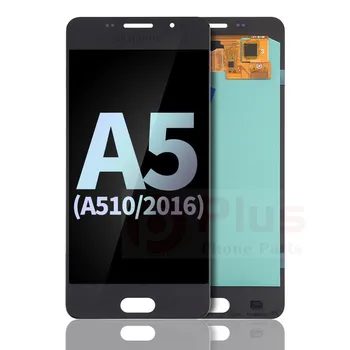 OLED Displej Bez Rámu Náhradná Pre Samsung Galaxy A5 (A510/2016) (Service Pack) (Čierna)