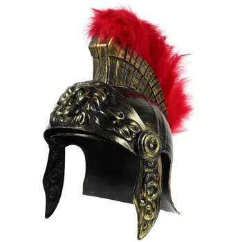 Antický Rímsky Vojak Prilba Prop Prilba, Karneval, Kostým, Rekvizity Kostým Klobúk na Vianoce Halloween Cosplay Party Samuraj